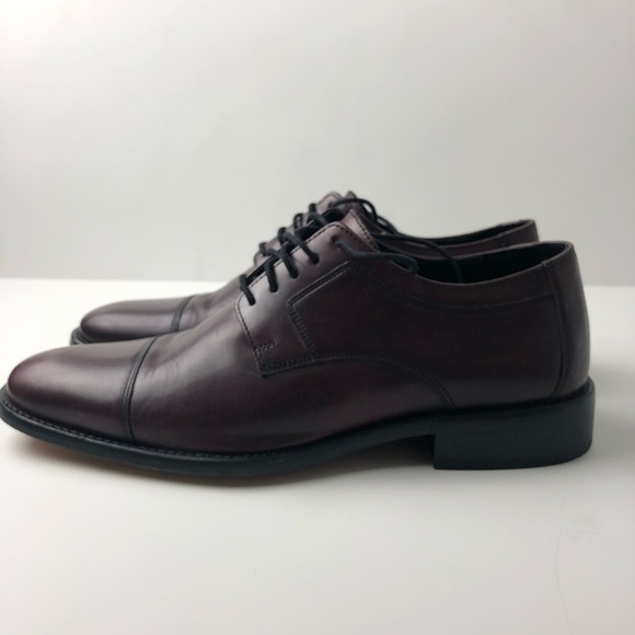Johnston & Murphy Men\'s 9.5 Oxford Shoe Burgundy main image 9